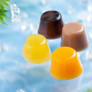のどごしつるん！の涼菓が勢揃いしました。