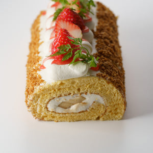 プリンロールケーキ