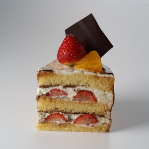 チョコマーブルデコレーションケーキ